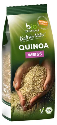 Immagine prodotto di Quinoa bianca biologica, delicata, nutriente, versatile e gustosa 400g