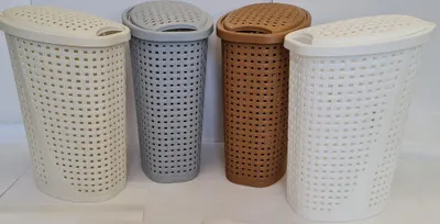 Obrázek produktu pro koš 45l na použ.prádlo, ovál, 31,5x40,5x55,5cm, RATAN_EXTPLASTIMEX
