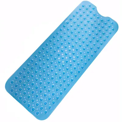 Produktbild von Badematte rutschfest aus gummi 100x40cm, Badezimmerteppich, Badteppich Waschbar, Badvorleger für Badewanne, Dusche und Badezimmer, Retoo