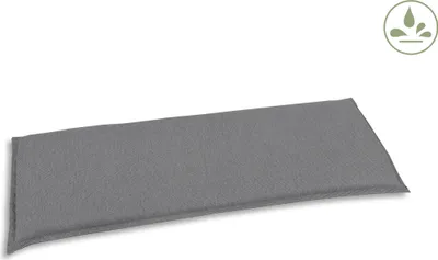 Zdjęcie produktu dla GO-DE Tekstylia, nakładka na ławkę 115 cm, szara, 20925-11