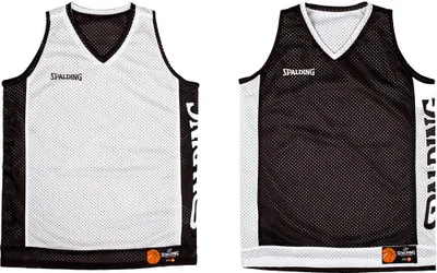 Produktbild von Spalding Reversible ärmelloses T-shirt Weiß,Schwarz 164 cm Junge Weiß,Schwarz 164 cm
