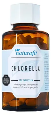 Zdjęcie produktu dla naturafit Chlorella tabletki, 250 tabletek