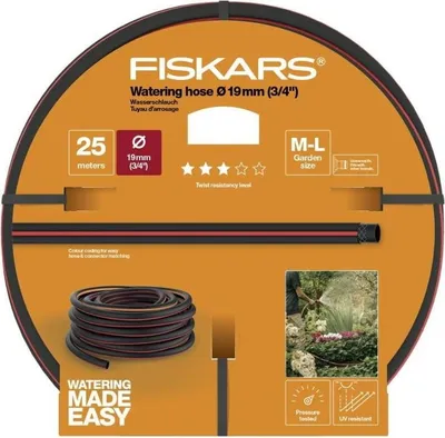Obrázek produktu pro Fiskars Zahradní Hadice Q3 19 Mm (3/4) 25 M 1027100