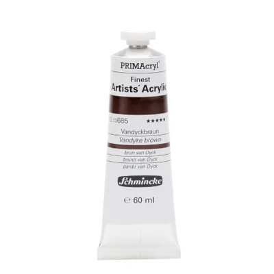 Produktbild von Schmincke 60ml PRIMAcryl Vandyckbraun Acryl 13 685 011