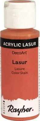 Imagen del producto de Barniz acrílico, efecto, 59 ml, color coral