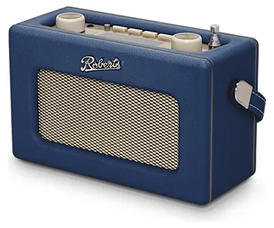 Image de Roberts Radio Revival Uno Solar, Bluetooth, couleur bleu nuit
