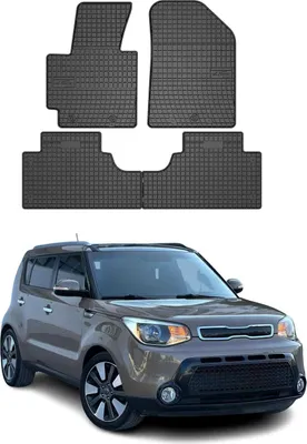Zdjęcie produktu dla 2013-2019 Kia Soul dywaniki gumowe czarne 4 szt