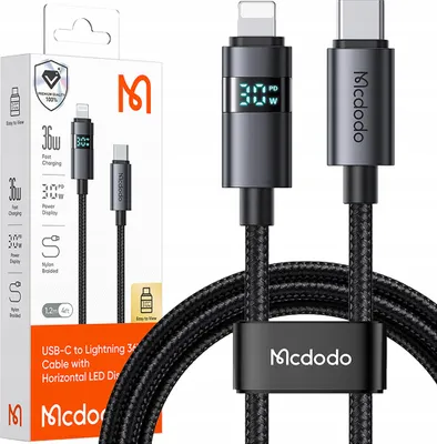 Immagine prodotto di Mcdodo 36W USB-C to Lightning cable CA-6570