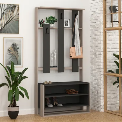 Obrázok produktu pre Skye Decor, Predsie?ová zostava - Chulio (Mokka + Antracit)
