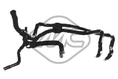 Produktbild von Metalcaucho Kühlerschlauch Wasserschlauch für RENAULT CLIO I (B/C57, 5/357) 08425