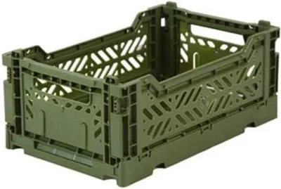Produktbild von Aykasa Faltbox Klappbox KHAKI grün mini