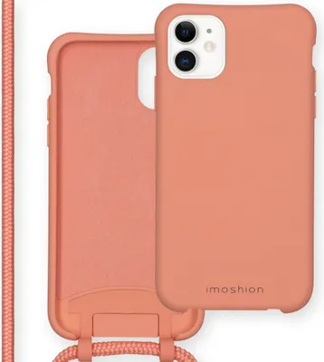 Produktbild von imoshion Color Backcover mit abtrennbarem Band iPhone 11 - Peach
