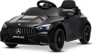 Obrázok produktu pre Elektrické detské vozidlo Mercedes CLE 12V s pohonom zadných kolies, čierne, jednomiestne, lítiová batéria, LED osvetlenie, široké sedadlo, diaľkové ovládanie 2,4 GHz, MP3 prehrávač s USB/AUX vstupom a Bluetooth pripojením, ORIGINAL licencia