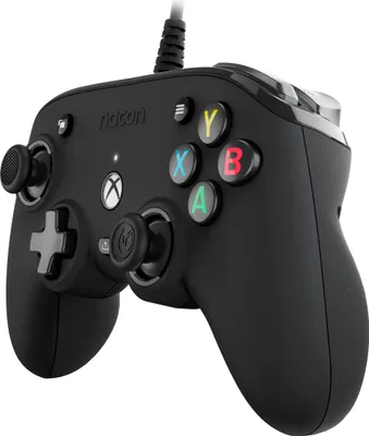 Obrázek produktu pro NACON Pro Compact, Gamepad, Xbox One, Xbox Series S, Xbox Series X, Kabel, USB, ern, 3 m