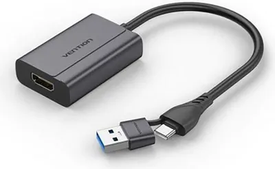 Image de Vention Įvesties/išvesties adapteris HDMI į USB-C/A/ACYHB VENTION