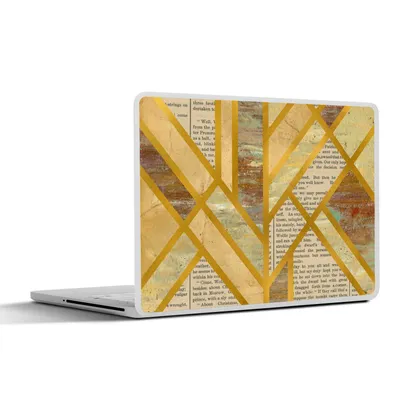 Produktbild von MuchoWow® Laptop Aufkleber Sticker Cover Vintage - Luxus - Design 32.5x23.5 cm - Sticker für Laptop - Selbstklebend