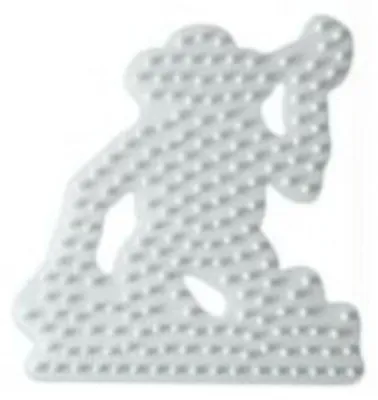 Image de Plaque hama singe pour perles à repasser midi - loisirs créatifs - 297