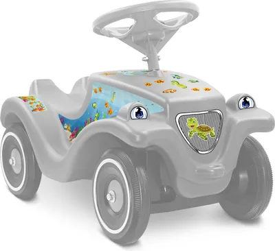 Produktbild von Design Sticker Set kompatibel mit BIG Bobby Car Classic – Selbstklebende Aufkleber für Spielauto, Kratzfest, Wasserfest, Matt R194-01