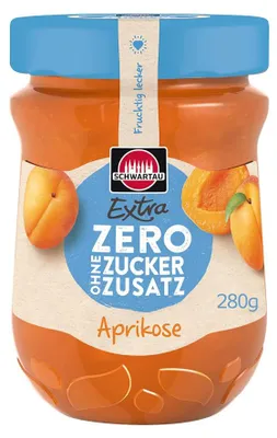 Zdjęcie produktu dla Schwartau Extra Zero Morela bez dodatku cukru owocowa wegańska 280g