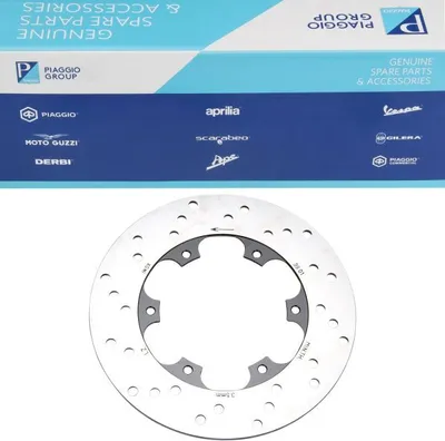 Image de Disque de frein avant 1C003293 original pour Vespa GTS Super 125 300 Piaggio New TPH 50