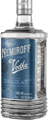 Produktbild von Wodka Nemiroff Delikat 0,5L  Vodka 500 ml 40% Alkohol Nemiroff