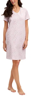 Produktbild von CALIDA Flower Nights Kurzarm-Nachthemd Damen Fragrant Lilac 40-42