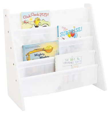 Produktbild von Kinderbuchregal mit 4 Ebenen für einfachen Zugang