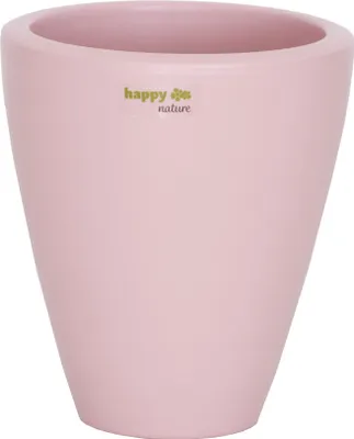 Produktbild von Keramik Blumentopf Rhodos Orchideen silver pink mattt H 17 cm happy-nature