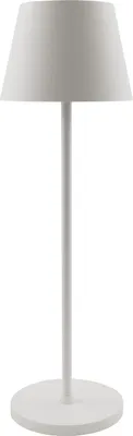 Produktbild von LED-Tischleuchte ROLF KERN „Club“ 38cm, weiß, Akku, dimmbar
