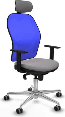 Obrázek produktu pro Kancelářská židle s opěrkou hlavy Piqueras y Crespo 1D086G2 Grey