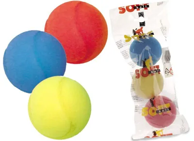 Immagine prodotto di Palline da tennis morbide Mondo 3 pezzi
