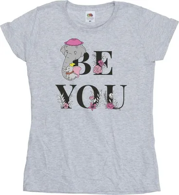 Produktbild von Disney - "Be You" T-Shirt für Damen BI16415 (XXL) (Grau)