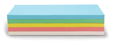 Produktbild von magnetoplan Moderationskarten Rechteck selbstklebend 95 x 205 mm 250 Karten
