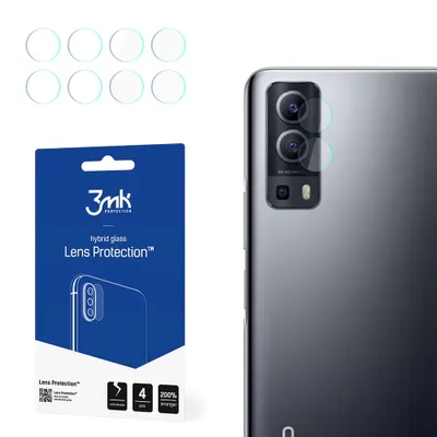 Produktbild von 3mk Hybridglas Lens Protection für Vivo Y72 5G Kamera Objektiv Kameralinse 0,16mm 6H (4 Stück)