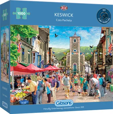 Produktbild von GIBSONS Puzzle Keswick, England 1000 Teile