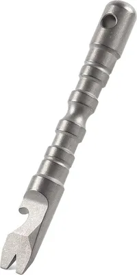 Produktbild von EDC-Wrikstange mit Flaschenöffner und Schraubendreher - Multitool - 1 Stück - Grau - Titanlegierung