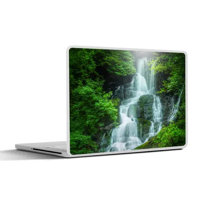 Produktbild von MuchoWow® Laptop Aufkleber Sticker Cover Wasserfall in Irland 25x18 cm - Laptop-Deko