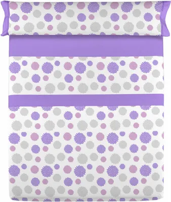 Produktbild von Colvihome Sole Bettlaken Sole, Baumwolle, Mauve, Bettgröße 135 cm