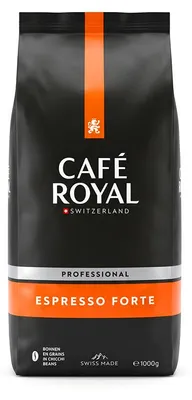 Produktbild von Café Royal Espresso Forte, 1 kg, Cappuccino, Espresso, Latte Macchiato, Ristretto, 1 Stück(e), Tasche