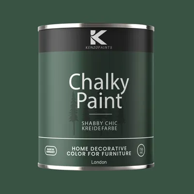 Produktbild von Kenzopaints Chalky Paint Kreidefarbe Möbelfarbe Möbellack 1Kg / 750ml - London