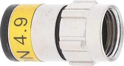 Produktbild von Cabelcon F-6-TD 4.9 NI Self Install TrueDrop Konnektor