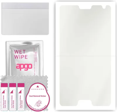 Produktbild von apgo Hydrogel Schutzfolie, Matt, kompatibel mit Lenovo ZUK Edge, flexibele Displayschutzfolie, Folie mit Positionierhilfe, Anti-Fingerprint, kratzfest, einfache Montage