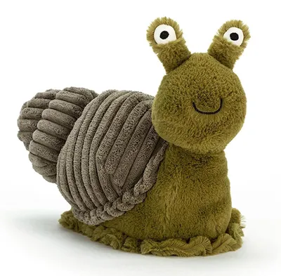 Productafbeelding van Pluche slak, knuffel, 40 cm, zacht, geschikt als cadeau voor kinderen
