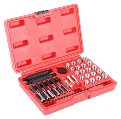 Productafbeelding van Reparatieset voor Gloeipluggen - 33 Onderdelen - Voor Boormachine - M8 M10 M12 M14