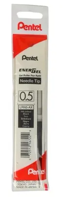Produktbild von EnerGel Kugelschreiber-Nachfüllpatrone, schwarz, LRN5-BP3APL, 3 Stück, Folienmine – PENTEL