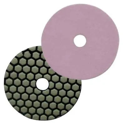 Image de Pad de polissage diamanté à sec auto-agrippant D.125 mm x Gr. 3000 - Granit, marbre, pierre naturelle - Diamwood