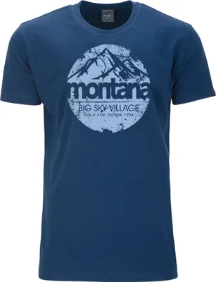 Produktbild von Übergrößen T-Shirt Sky Village Eisblau AHORN SPORTSWEAR alpine blue 6XL