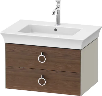 Produktbild von DURAVIT WT435107760 WTU wandh. White Tulip,2 Schk.,mit