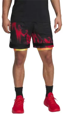 Produktbild von Under Armour - Basketball-Shorts für Herren GT13700 (M) (Schwarz/Rot)