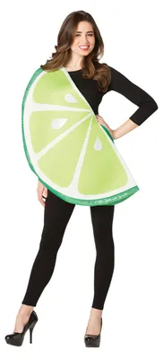 Produktbild von Limonenscheiben One Size Kostüm für Karneval und Halloween